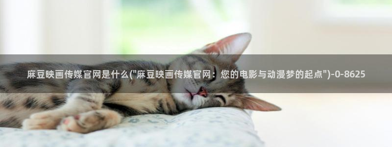 麻豆传媒直播官网污：麻豆映画传媒官网是什么(\